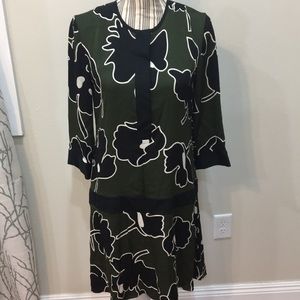 DVF silk shirt dress 6